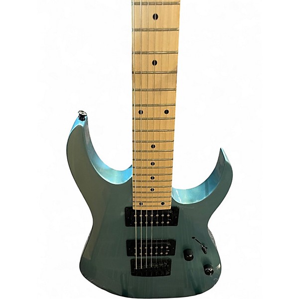 Used Ibanez grg7221 Blue Solid Body Electric Guitar