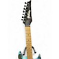 Used Ibanez grg7221 Blue Solid Body Electric Guitar