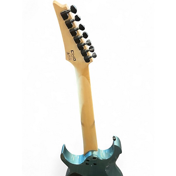 Used Ibanez grg7221 Blue Solid Body Electric Guitar