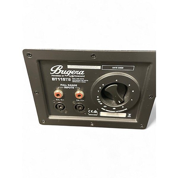 Used Bugera BT115TS 1600W 1X15 Bass Cabinet