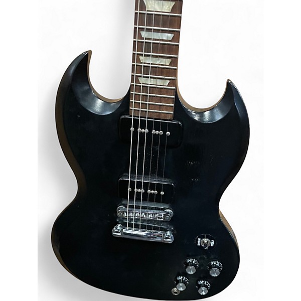 Used Gibson 1950s Tribute SG Special Prototype Black Solid Body Electric Guitar