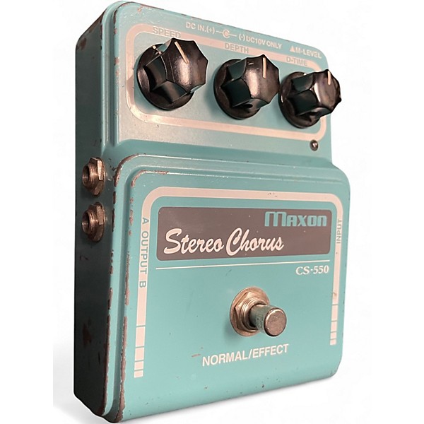 Used Maxon Stereo Chorus Effect Pedal
