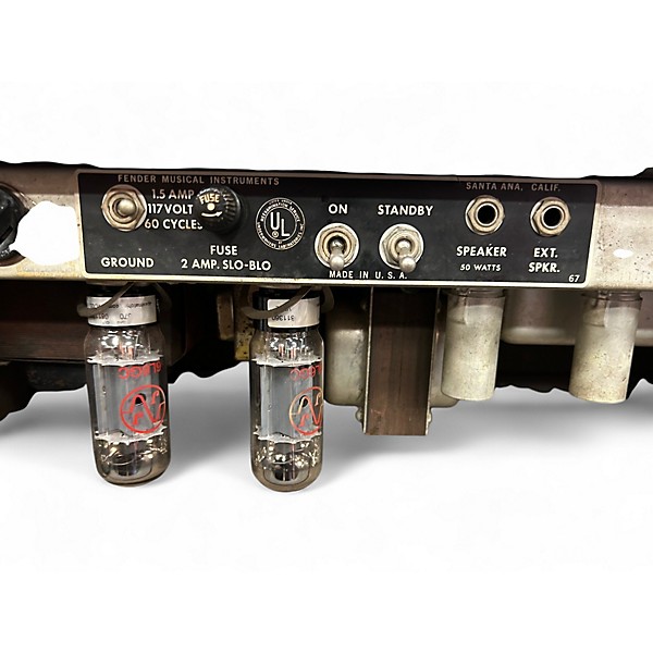 Vintage 1967 Fender BASSMAN 50 Tube Guitar Amp Head