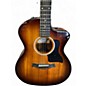 Used Taylor 224CEKDLX 2 Color Sunburst Acoustic Electric Guitar