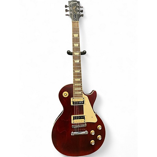 Used Gibson Les Paul Traditional Pro V Trans Red Solid Body Electric Guitar