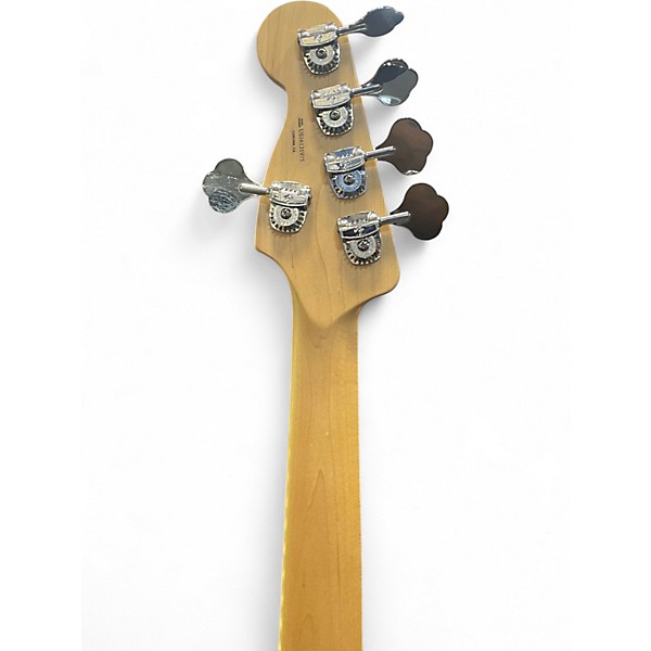 Used 2016 Fender American Elite Jazz Bass 5 String Natural Electric Bass Guitar