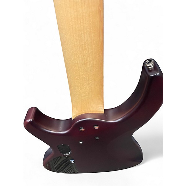 Used MTD Kingston Saratoga DLX Dark Cherry Burst Electric Bass Guitar