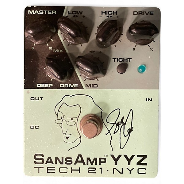 Used Tech 21 SANSAMP YYZ Bass Effect Pedal