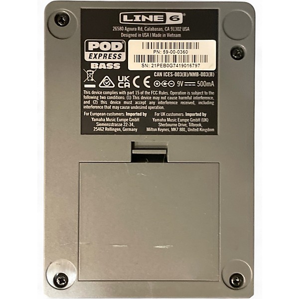 Used Line 6 pod express bass Bass Effect Pedal