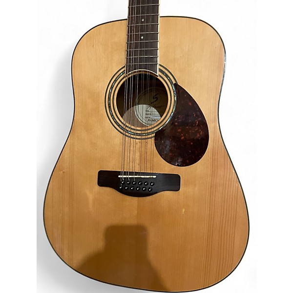 Used Samick D-5-12 Natural 12 String Acoustic Guitar
