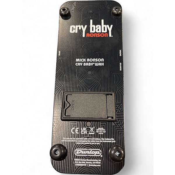 Used Dunlop Cry Baby Ronson Effect Pedal