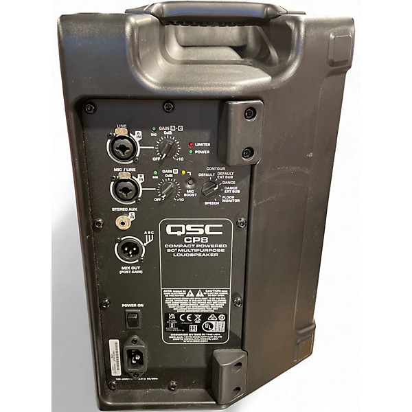 Used QSC CP8 Powered Speaker