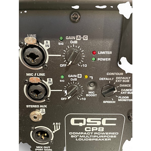 Used QSC CP8 Powered Speaker