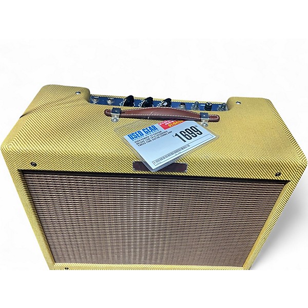 Used Fender '57 Custom Deluxe 12W 1x12 Lacquered Tweed Tube Guitar Combo Amp