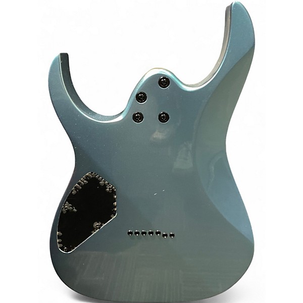 Used Ibanez GRG7221M Blue Solid Body Electric Guitar