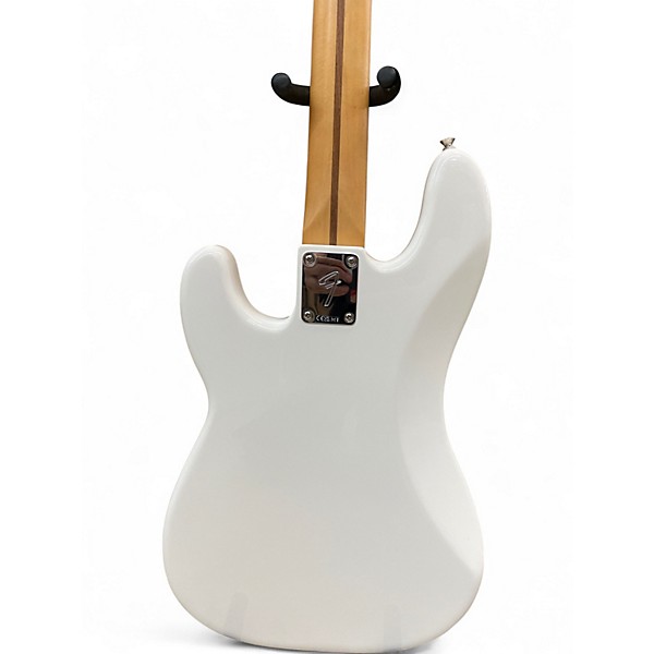 Used Fender Player Precision Bass White Electric Bass Guitar