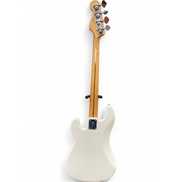 Used Fender Player Precision Bass White Electric Bass Guitar