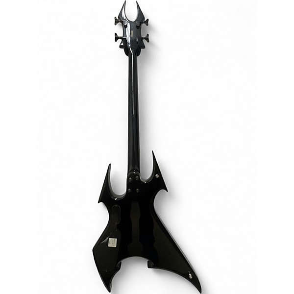 Used B.C. Rich BEAST BASS 4 STRING BLACK Electric Bass Guitar