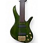 Used Samick SAKB56690 Trans Green Electric Bass Guitar