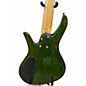 Used Samick SAKB56690 Trans Green Electric Bass Guitar