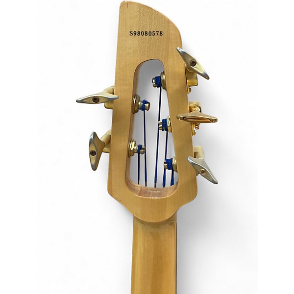 Used Samick SAKB56690 Trans Green Electric Bass Guitar