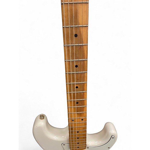 Used Squier Stratocaster II White Solid Body Electric Guitar