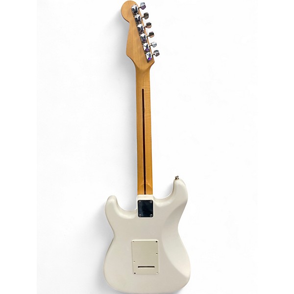 Used Squier Stratocaster II White Solid Body Electric Guitar