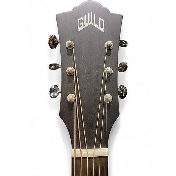 Used Guild BT-240E Westerly Collection Baritone Jumbo NATURAL Acoustic Electric Guitar