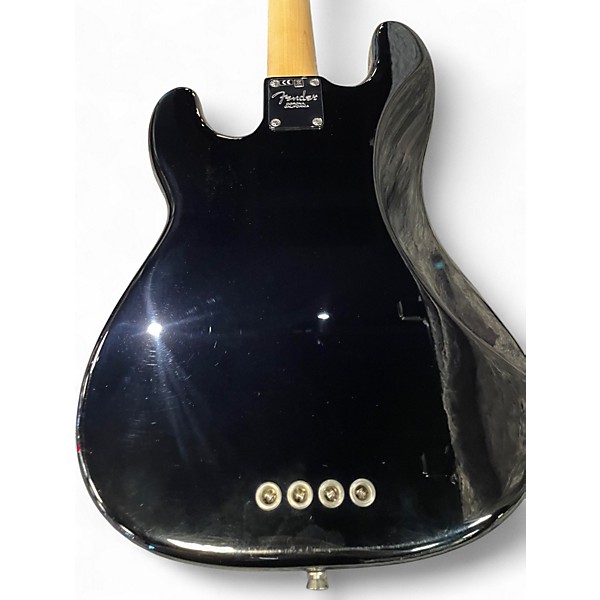 Used Fender American Professional Precision Bass Black Electric Bass Guitar