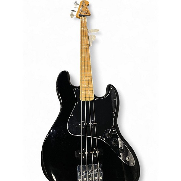 Used Fender USA Geddy Lee Signature Jazz Bass Black Electric Bass Guitar