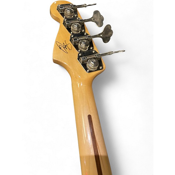 Used Fender USA Geddy Lee Signature Jazz Bass Black Electric Bass Guitar