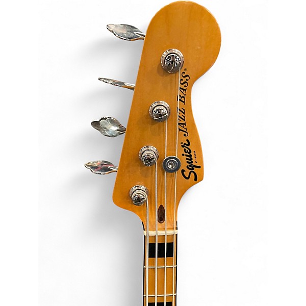 Used Squier Classic Vibe 70s Jazz Bass Antique Natural Electric Bass Guitar