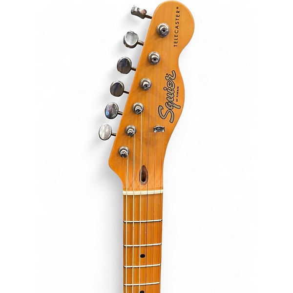 Used Squier Telecaster Satin Mocha Solid Body Electric Guitar