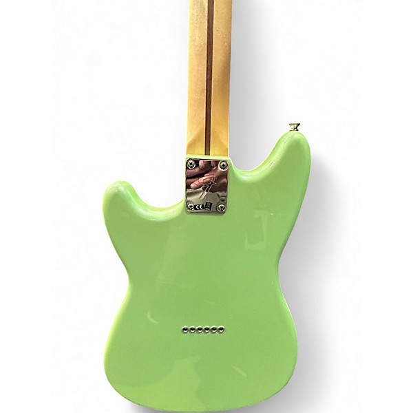 Used Fender Duo Sonic HS Surf Green Solid Body Electric Guitar