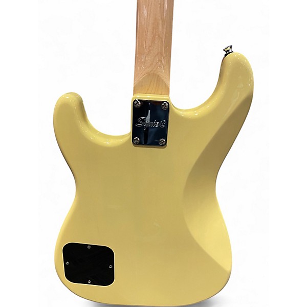 Used Squier PARANORMAL STRAT-O-SONIC Vintage Blonde Solid Body Electric Guitar