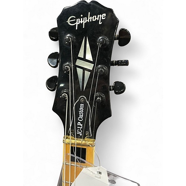 Used Epiphone JC-LP Custom Flavortown Burst Solid Body Electric Guitar