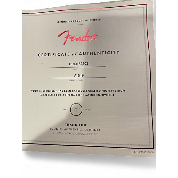 Used Fender AV II P BASS MN 2TS Tobacco Burst Electric Bass Guitar