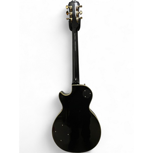 Used Epiphone Les Paul Custom Black Solid Body Electric Guitar