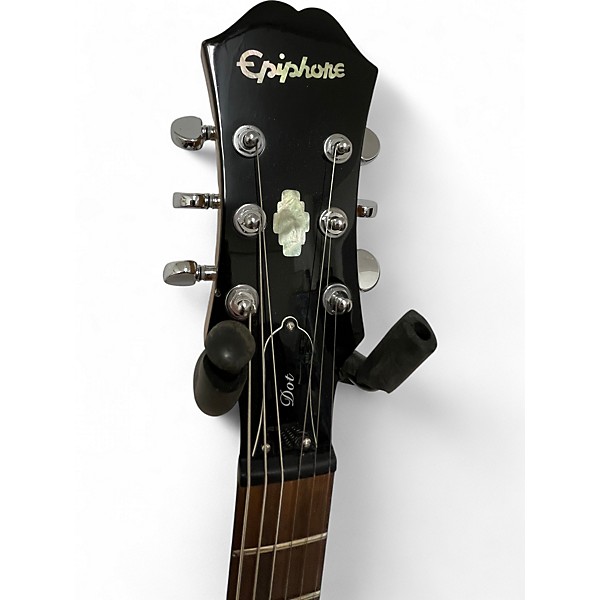 Used Epiphone Dot Yellow Hollow Body Electric Guitar