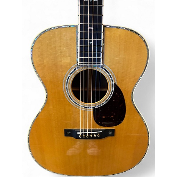 Used 2019 Martin OM42 Natural Acoustic Guitar