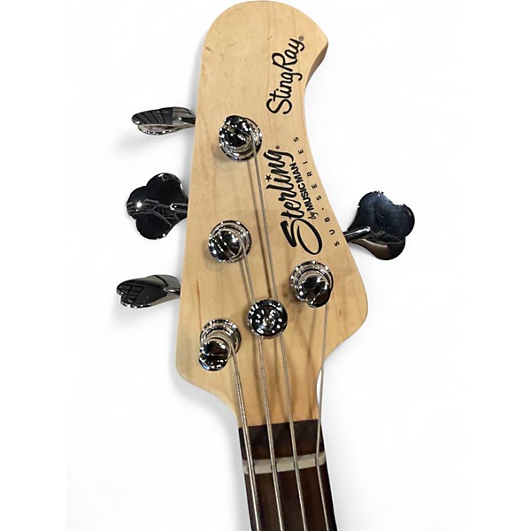 Used Sterling by Music Man sub series chopper blue Electric Bass Guitar