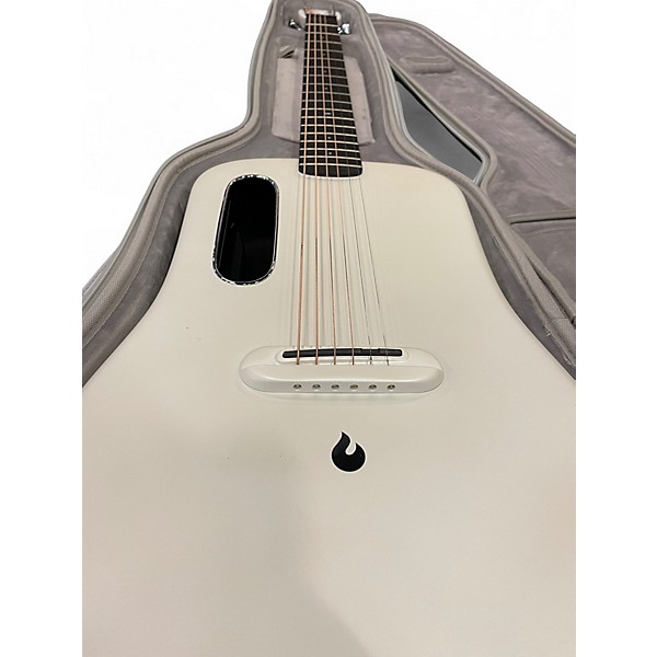 Used LAVA MUSIC ME 3 36" WITH SPACE BAG WHITE Acoustic Electric Guitar