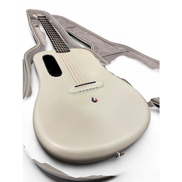 Used LAVA MUSIC ME 3 36" WITH SPACE BAG WHITE Acoustic Electric Guitar