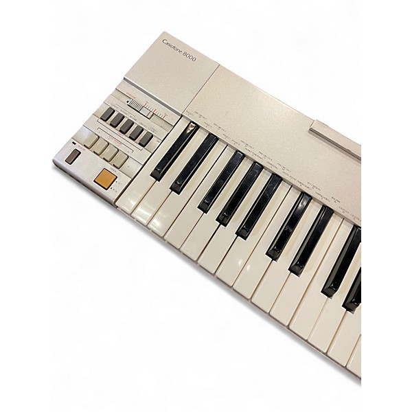 Vintage 1980s Casio Casiotone 8000 Pair w/ Module Keyboard Workstation