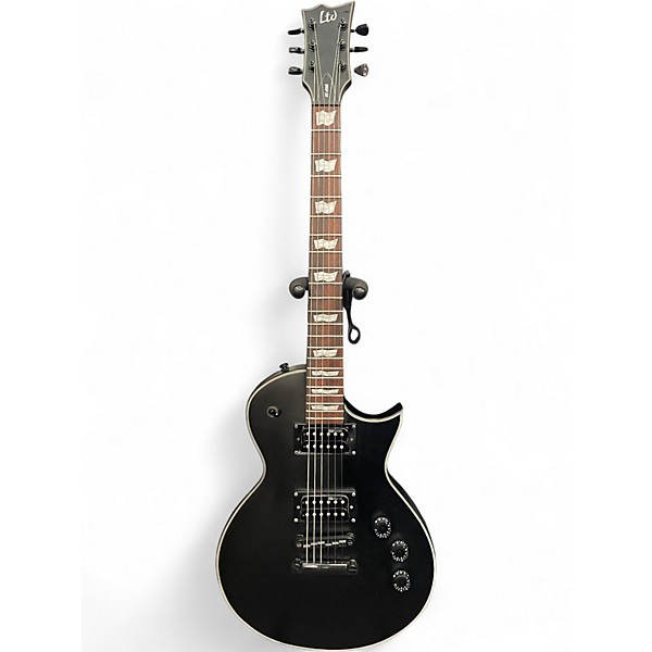 Used Ltd EC-256 Satin Black Solid Body Electric Guitar