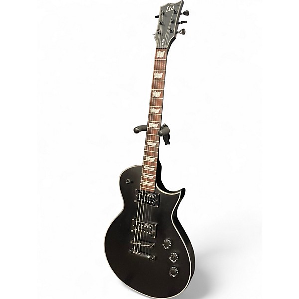 Used Ltd EC-256 Satin Black Solid Body Electric Guitar