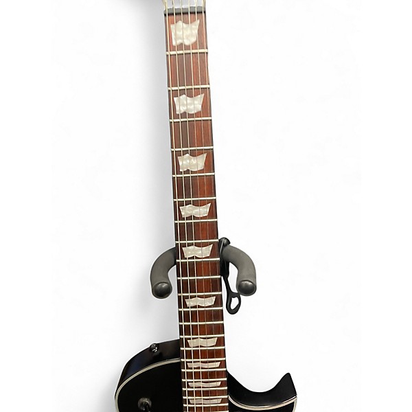 Used Ltd EC-256 Satin Black Solid Body Electric Guitar