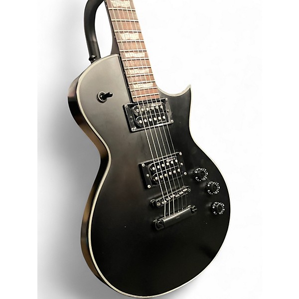 Used Ltd EC-256 Satin Black Solid Body Electric Guitar