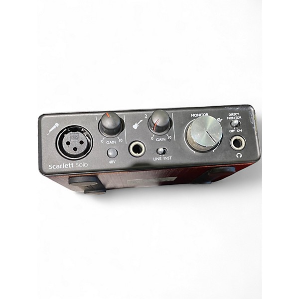 Used Focusrite Scarlett Solo Gen 2 Audio Interface