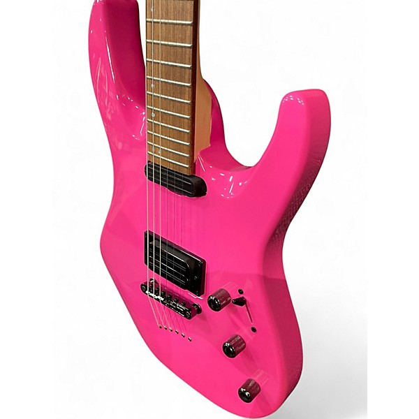 Used Mitchell MD200 Pink Solid Body Electric Guitar